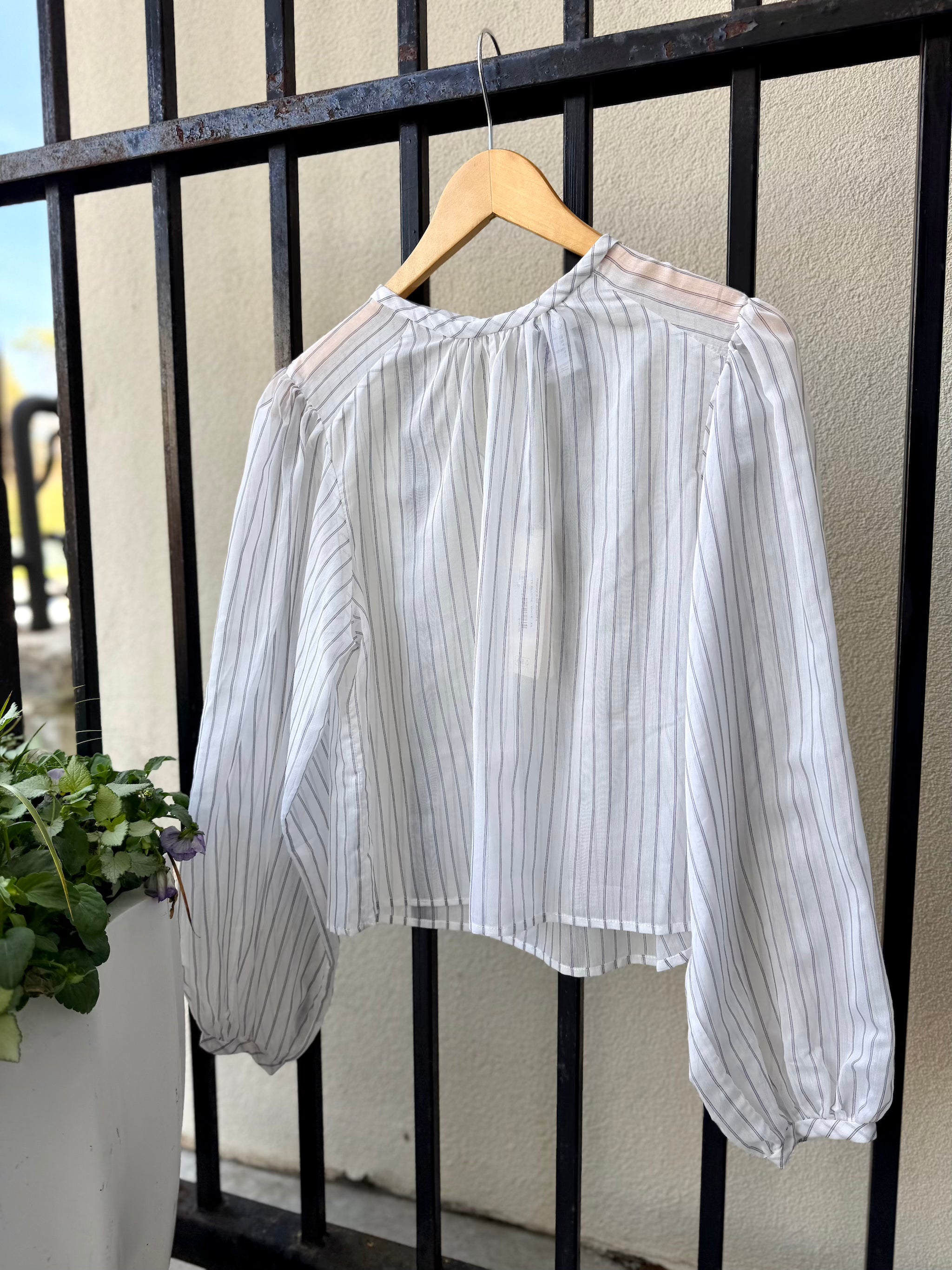 TC5249-ottod'ame-sheer-stripe-blouse-in-white-1
