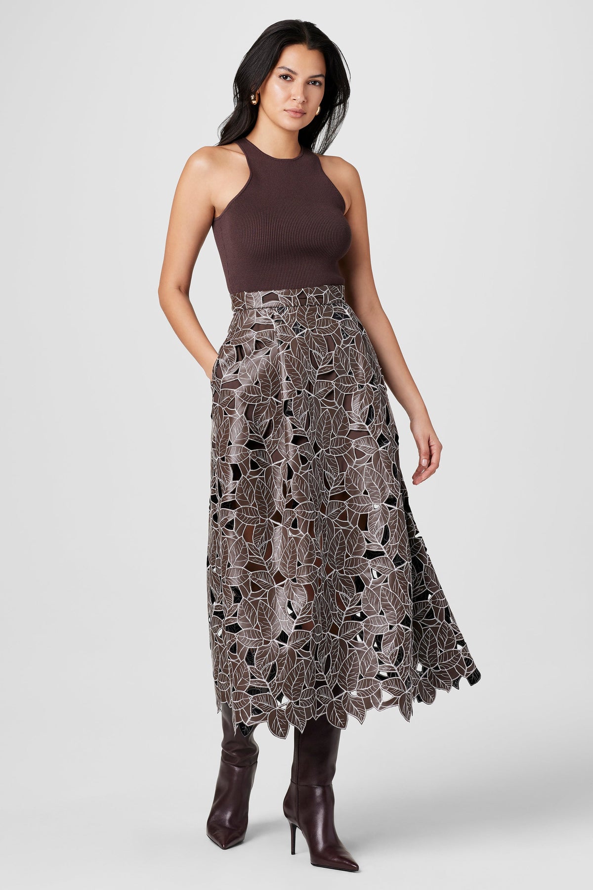 TF5625S024-toccin-stacy-lace-vegan-leather-midi-skirt-espresso-ivory-1