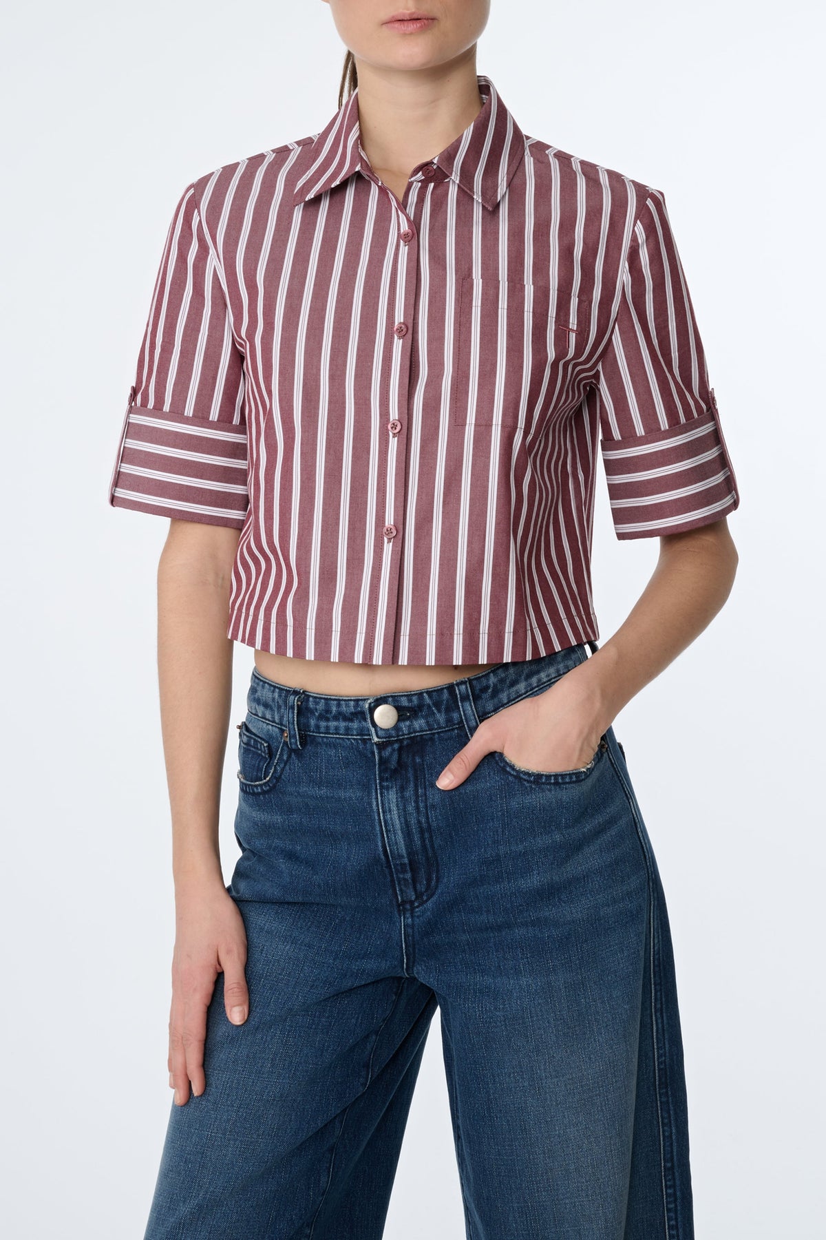 TF6444T161-Toccin-brooks-crop-button-down-top-washed-oxblood-stripe-1