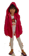 Savinee Rain Jacket in Red