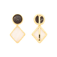 VB2626DBP-vanessa-baroni-vintage-geometric-earring-in-dark-brown-pearl-marble-1
