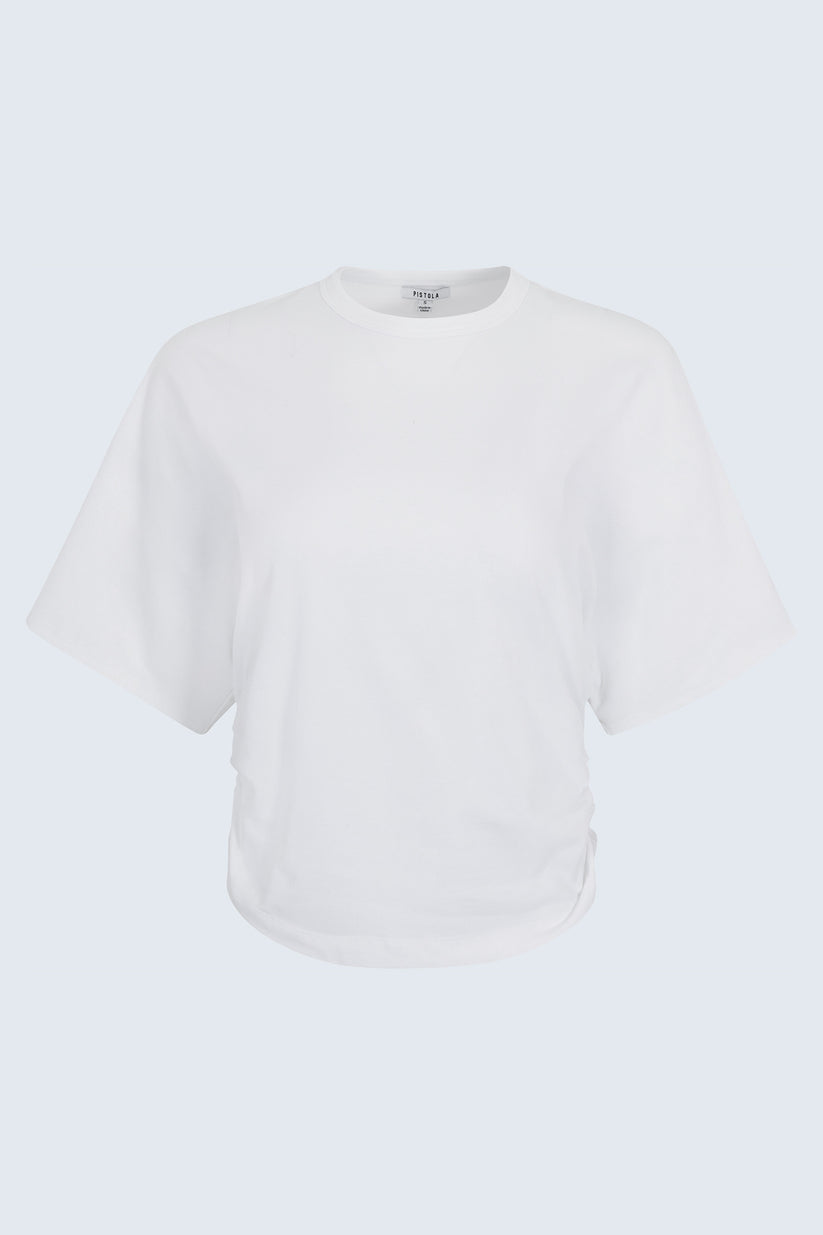 Veronica Kimono Tee in Le Blanc