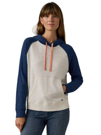 Sunwashed Organic Hoodie in Navy Varsity