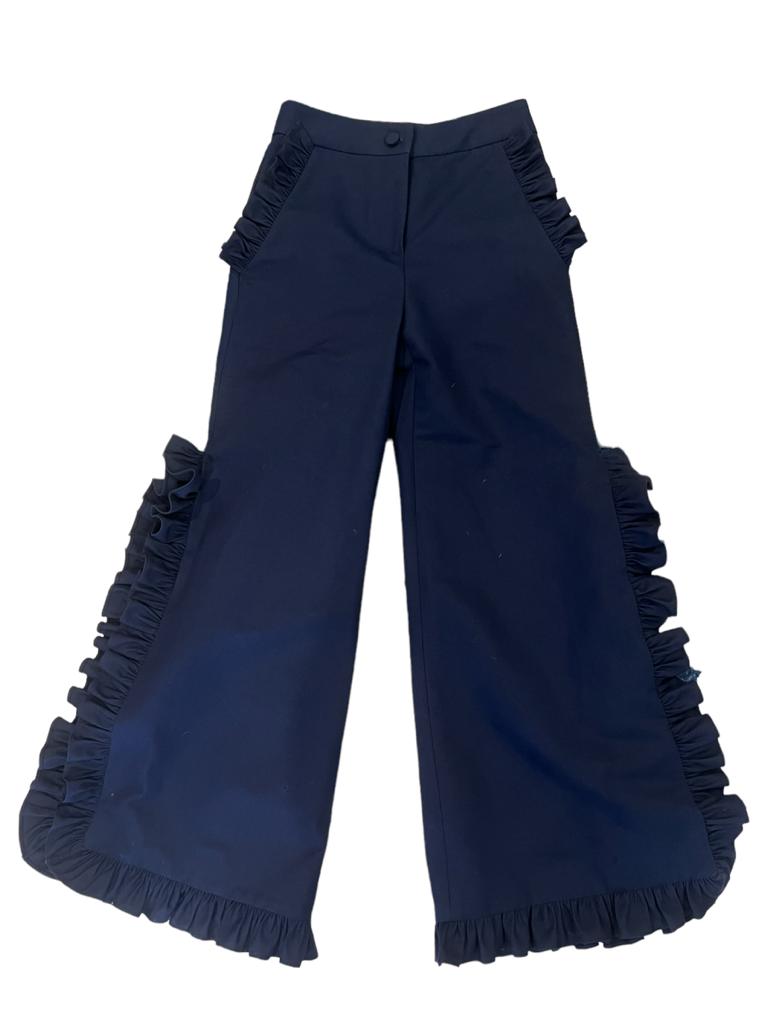 Penny Pant in Navy Faille