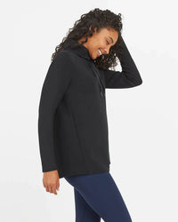 AirEssentials 'Got-Ya-Covered' Pullover Top in Very Black