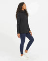 AirEssentials 'Got-Ya-Covered' Pullover Top in Very Black
