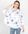 Dianae Top in Optical White