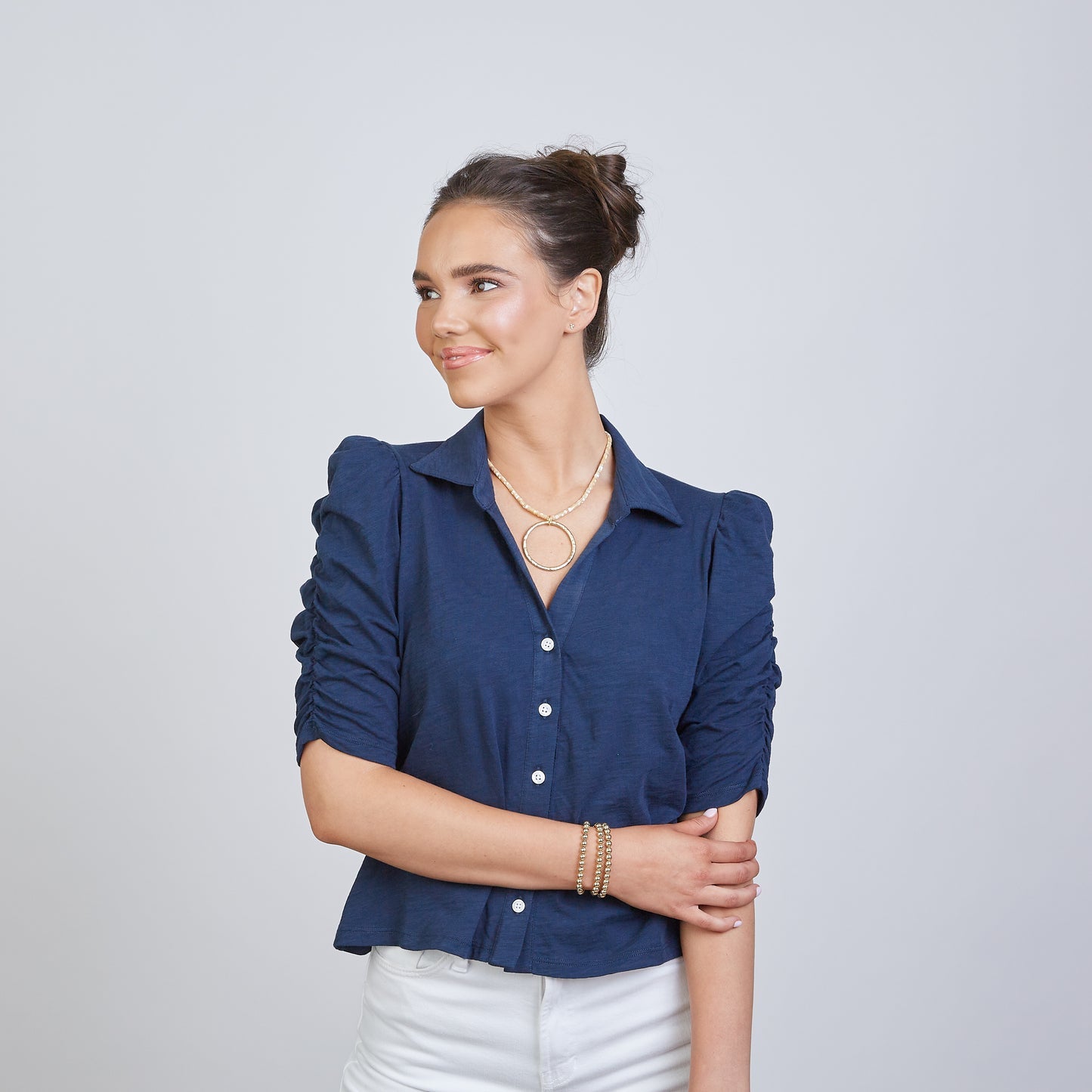 erin-gray-grace-button-up-tee-in-navy-2