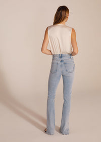 The Sleeveless Date Blouse in Ivory