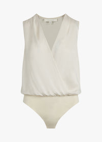 The Sleeveless Date Blouse in Ivory