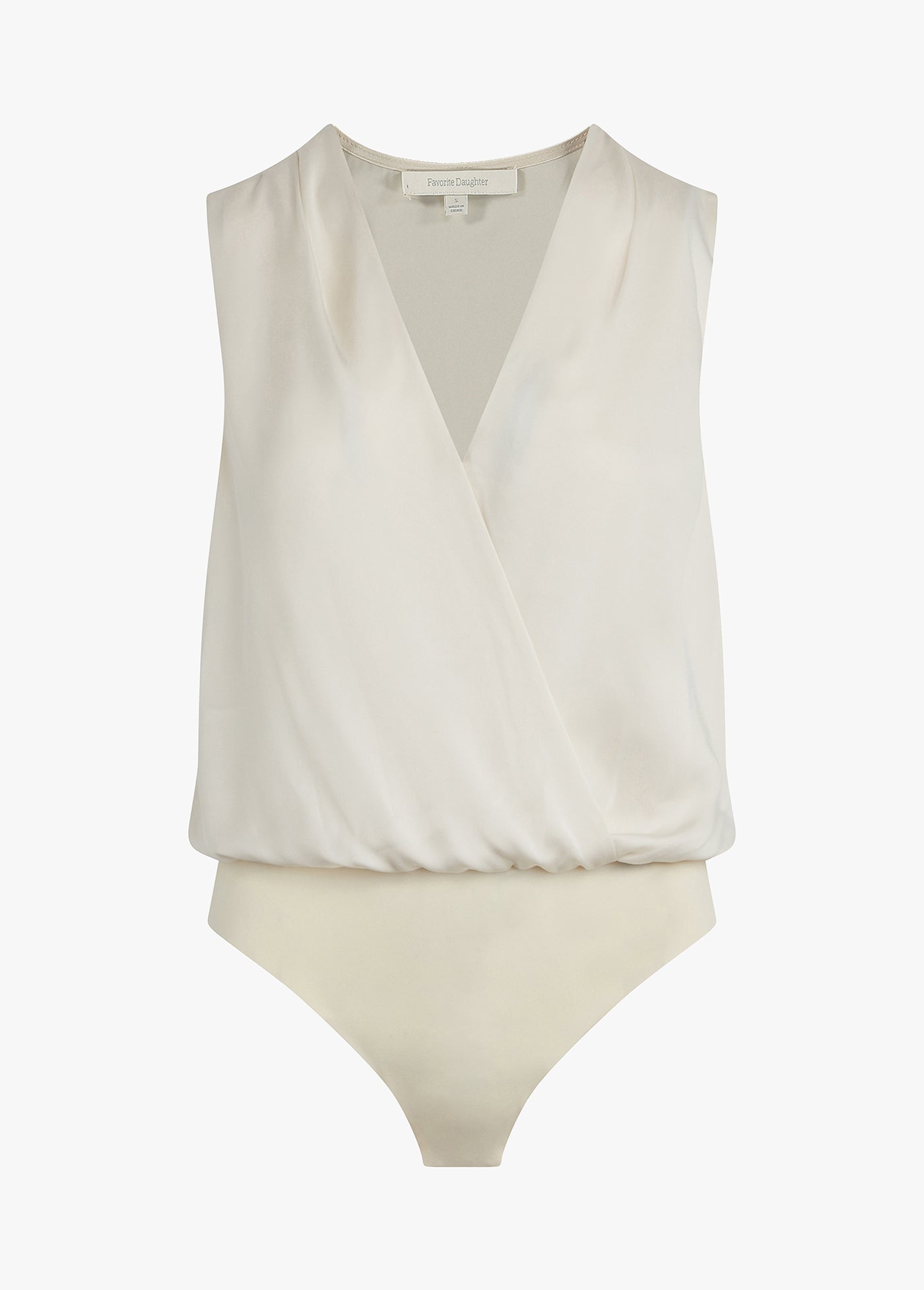 The Sleeveless Date Blouse in Ivory