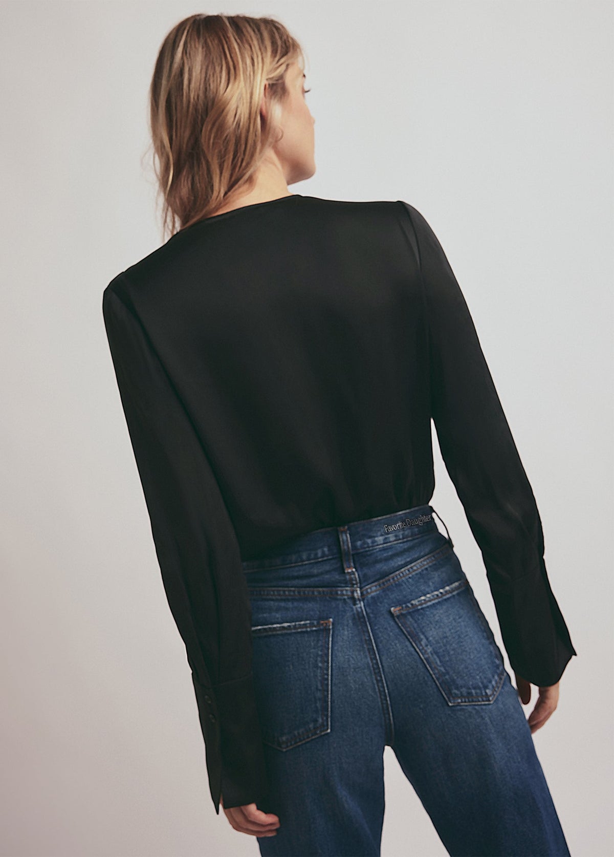 The Date Blouse in Black
