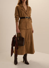 Aspen Skirt in Camel