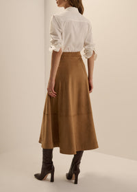 Aspen Skirt in Camel
