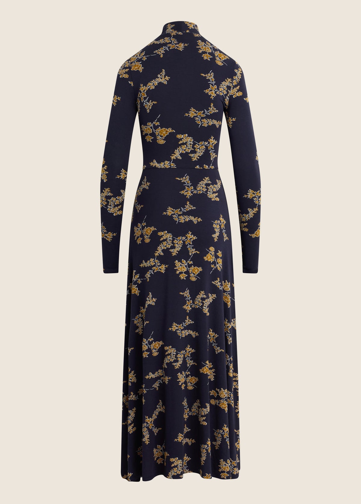 Lucia Dress in Navy Vine Floral