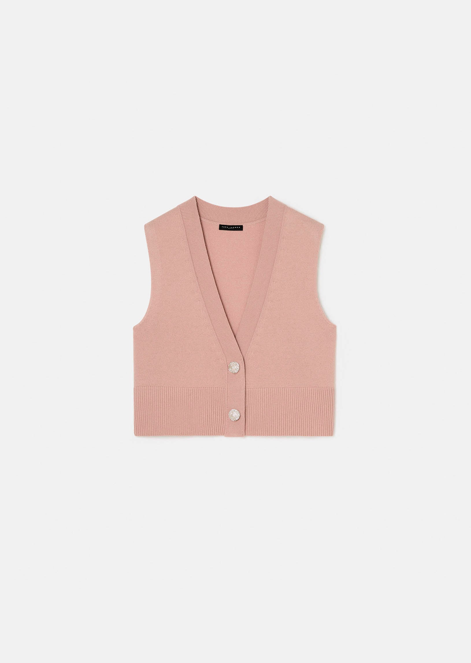 gilles-tara-jarmon-crystal-button-sweater-in-blush-1