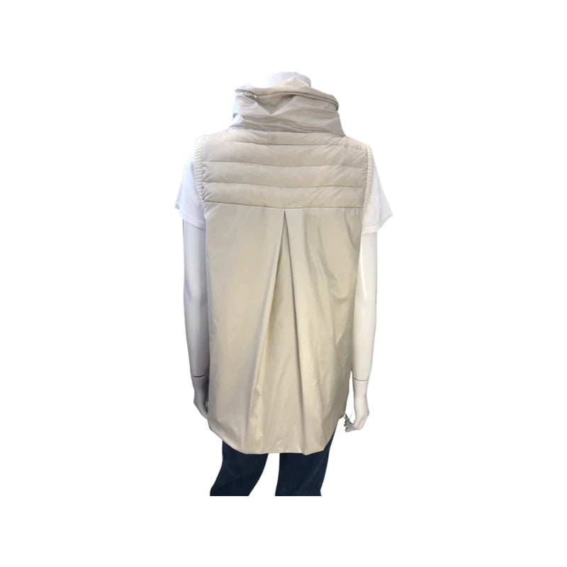 Wynn Gilt Vest in White/Snow *FINAL SALE*