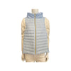 Wynn Gilt Puffer Vest in Bluebell/Snow