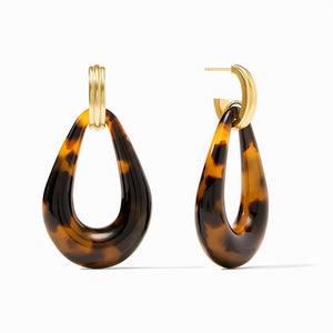 Carnaby Doorknocker Earrings - Julie Vos