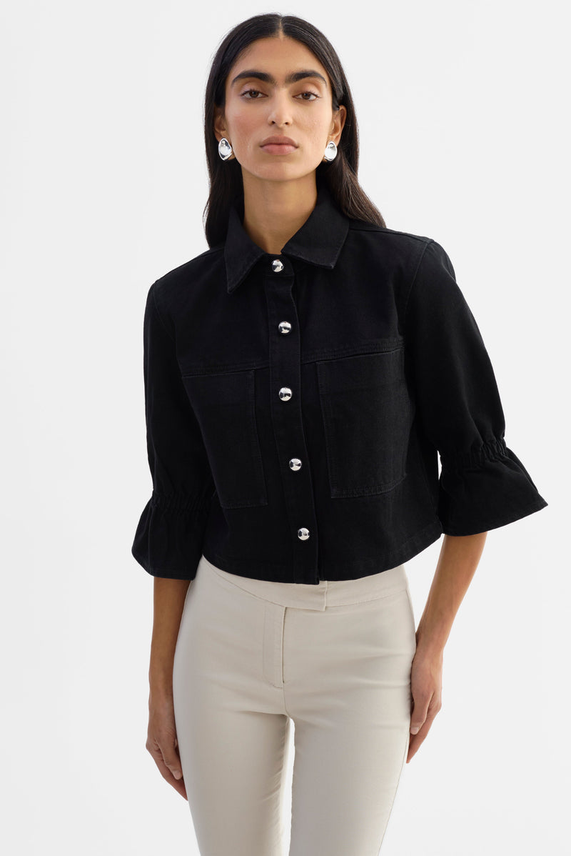 lamaroque-carolina-ruffle-sleeve-jacket-in-black-1