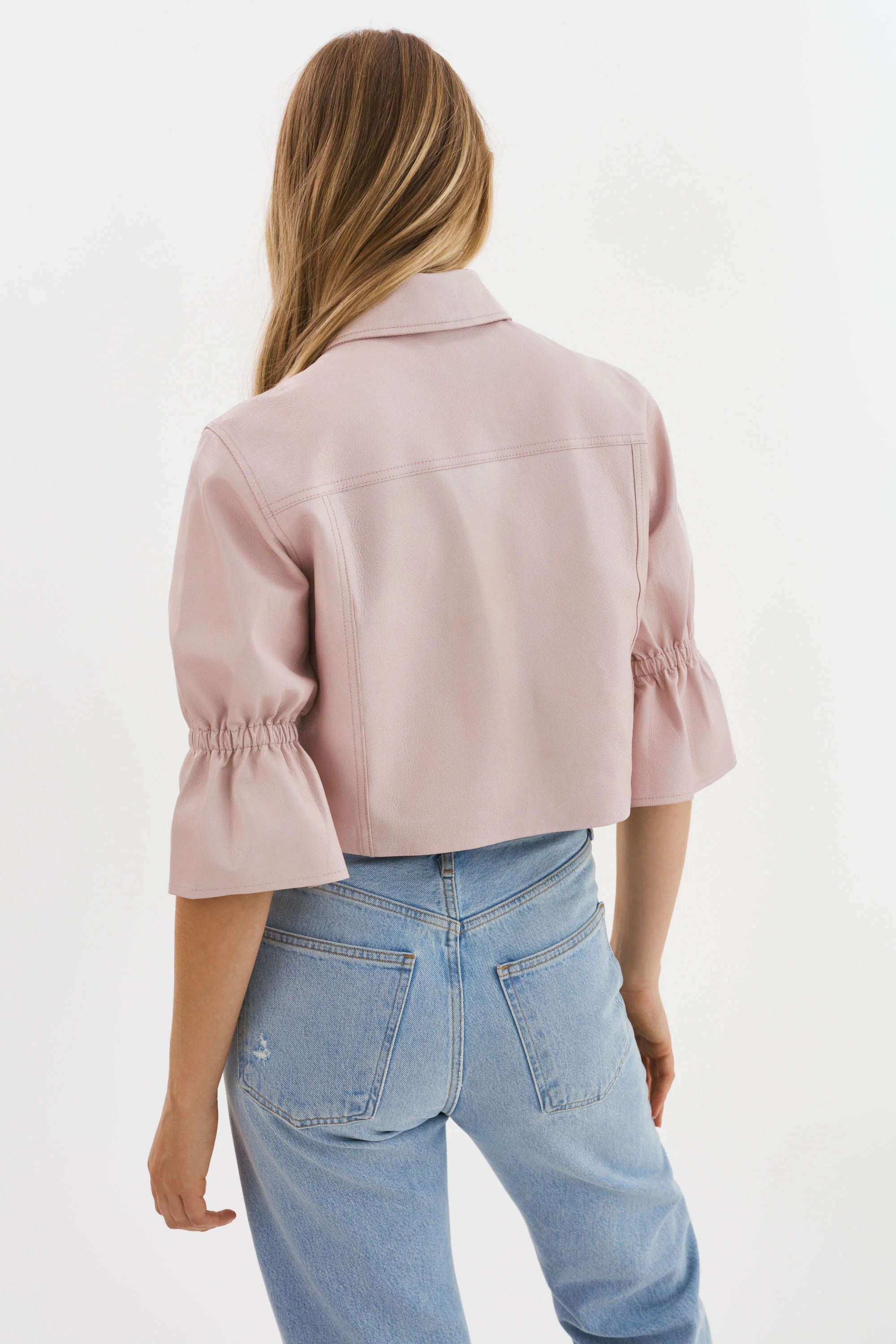 lamaroque-carolina-ruffle-sleeve-jacket-in-rose-1