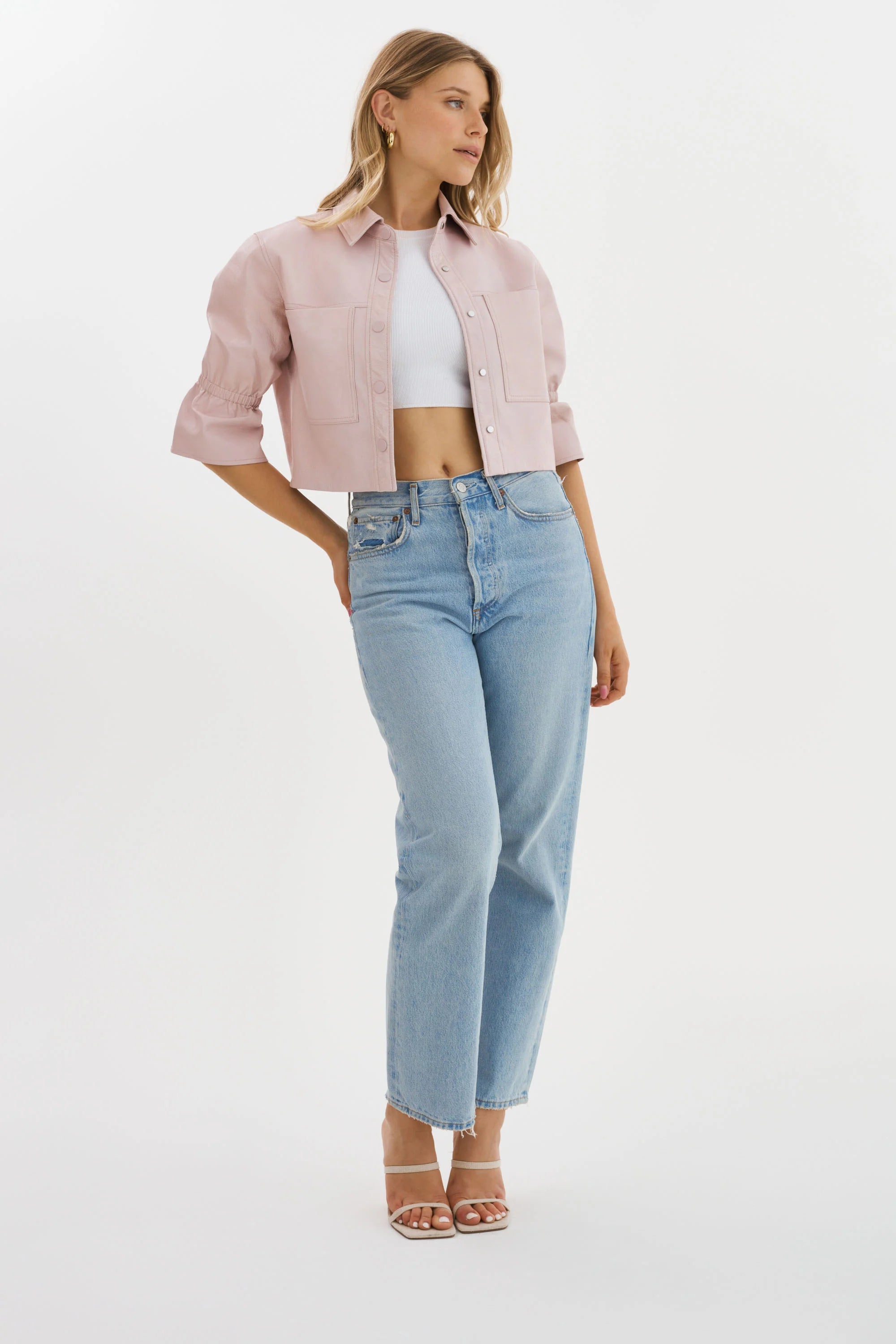 lamaroque-carolina-ruffle-sleeve-jacket-in-rose-1