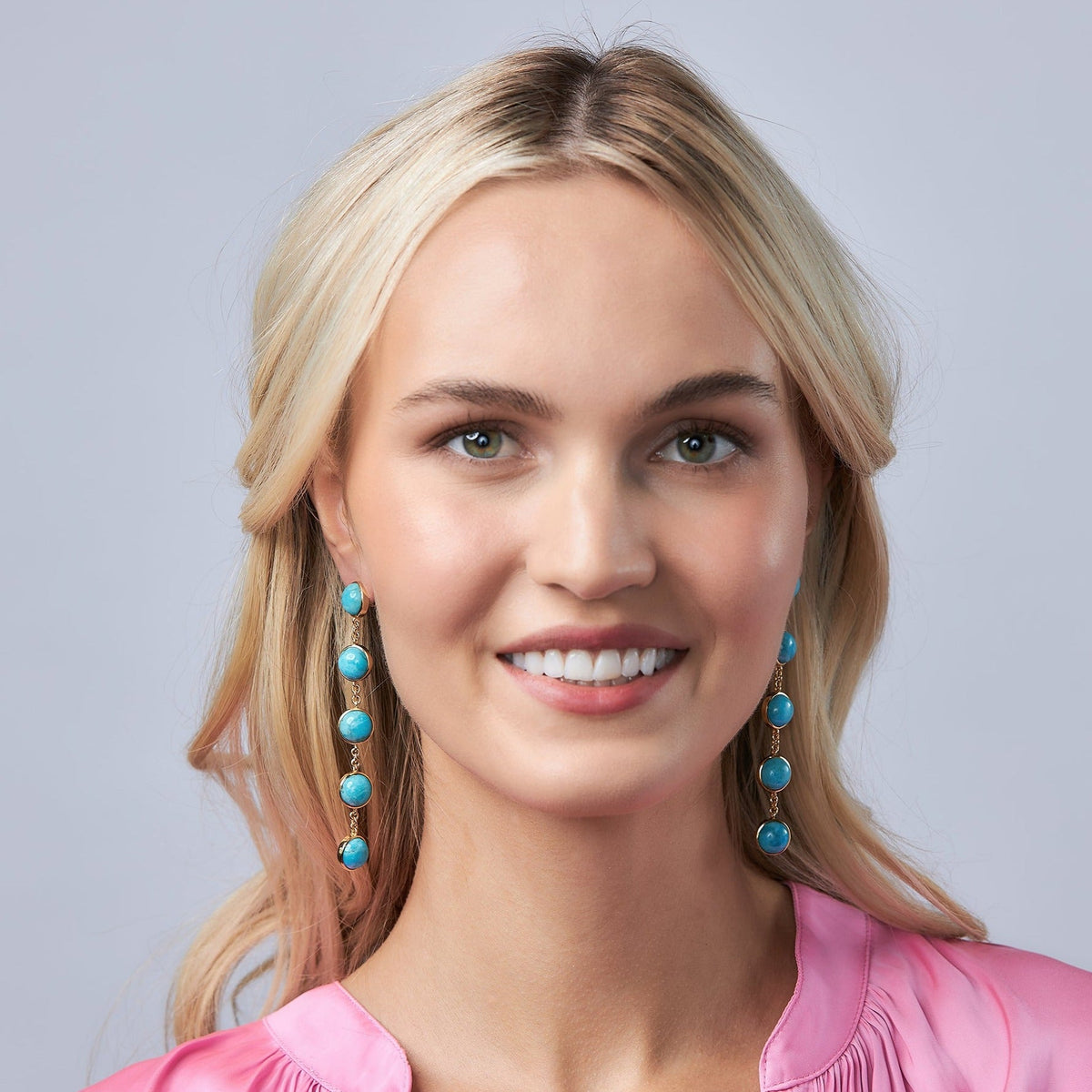 Don't Get Dang'led Earrings in Turquoise