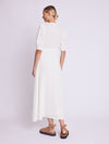 Riso Braided Detail Maxi Dress in Off White