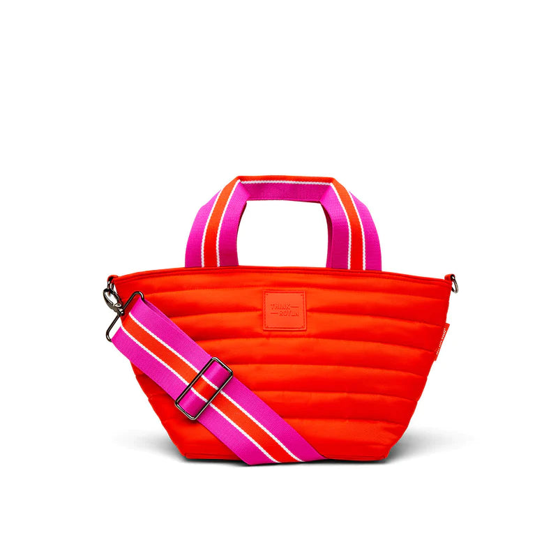 Beach Bum Mini Cooler Bag in Tangerine