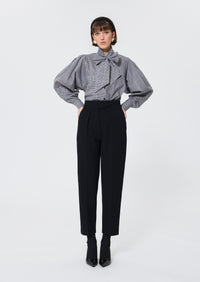 tara-jarmon-candaya-bow-top-in-charcoal-plaid-1