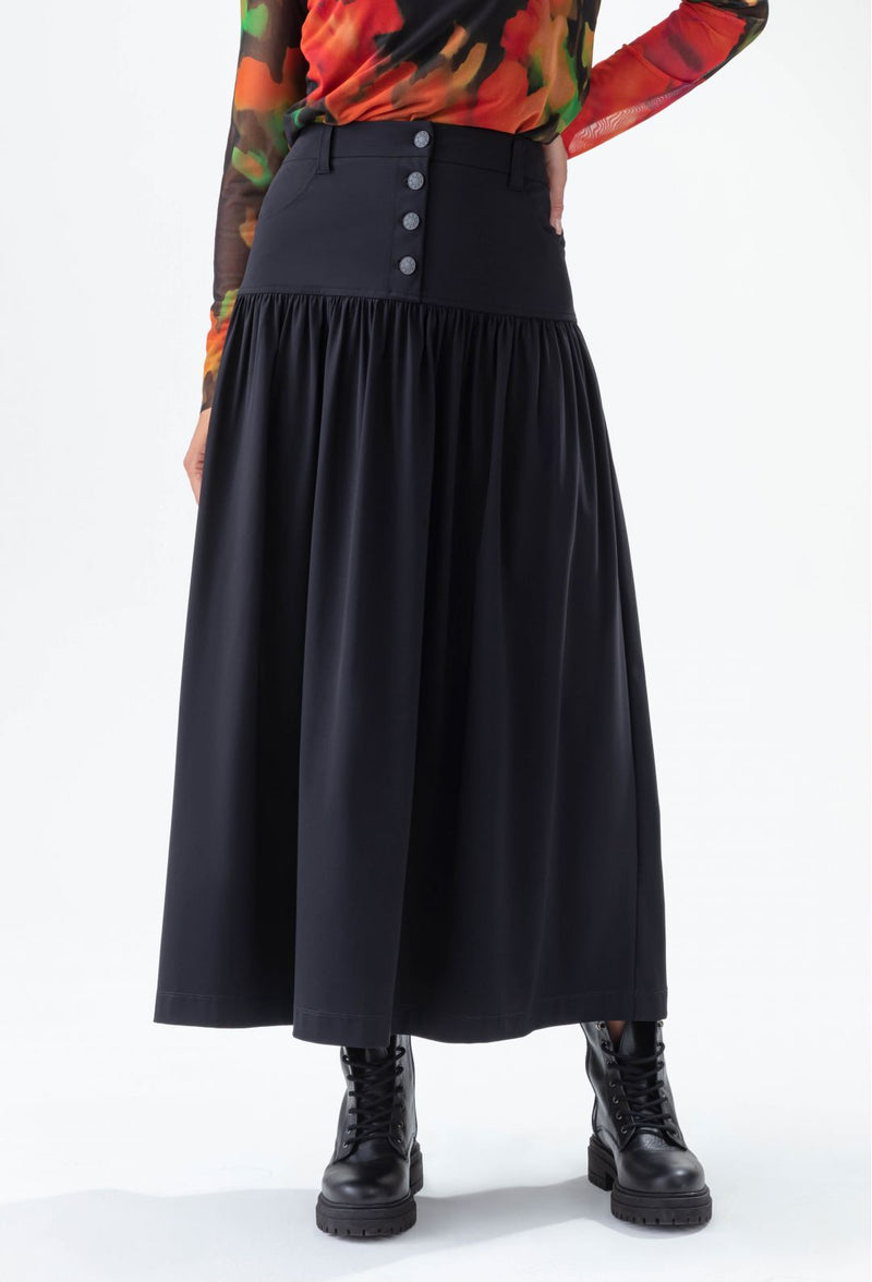 Ange Skirt in Noir