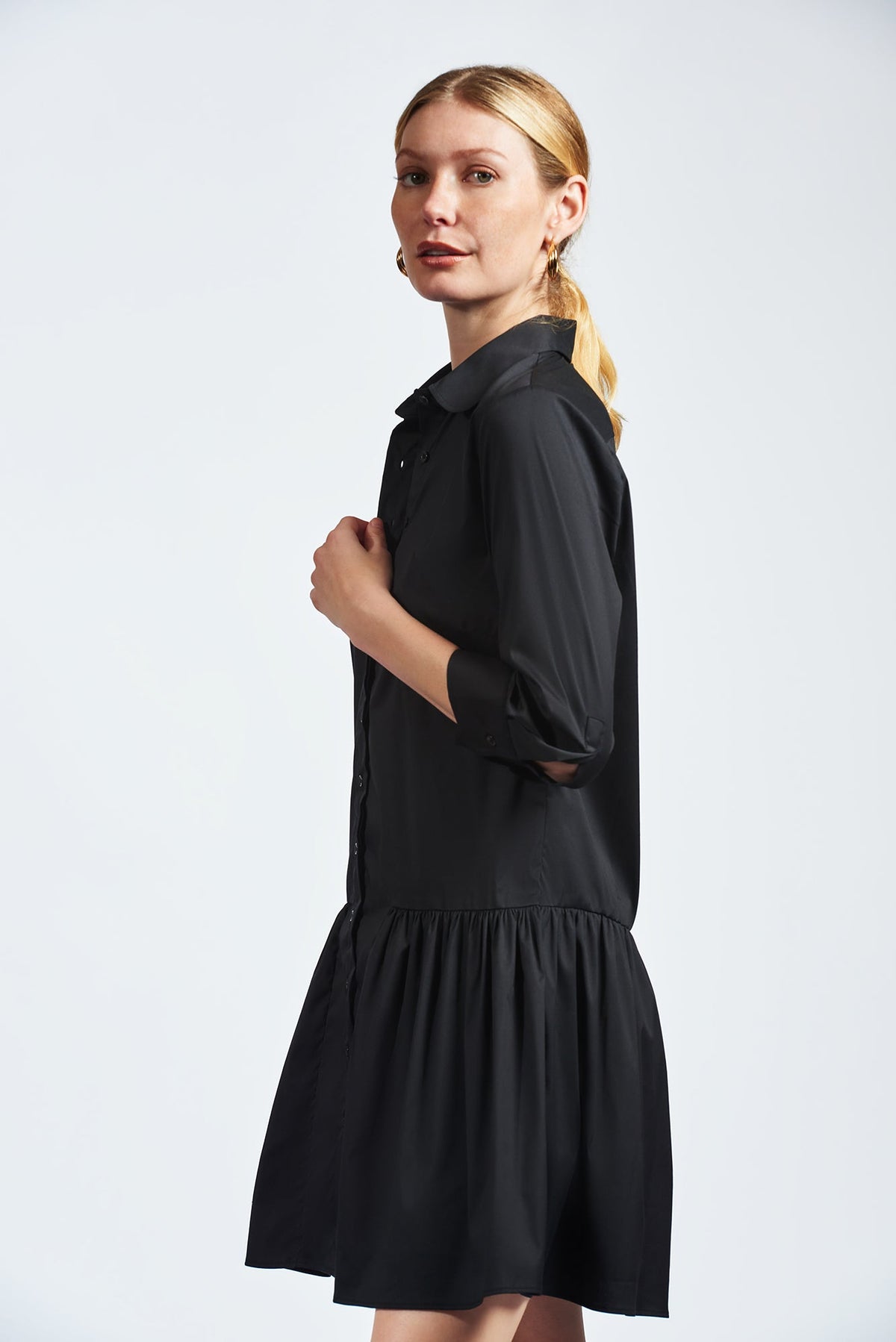 the-shirt-by-rochelle-beherns-the-drop-waist-shirt-dress-in-black-1