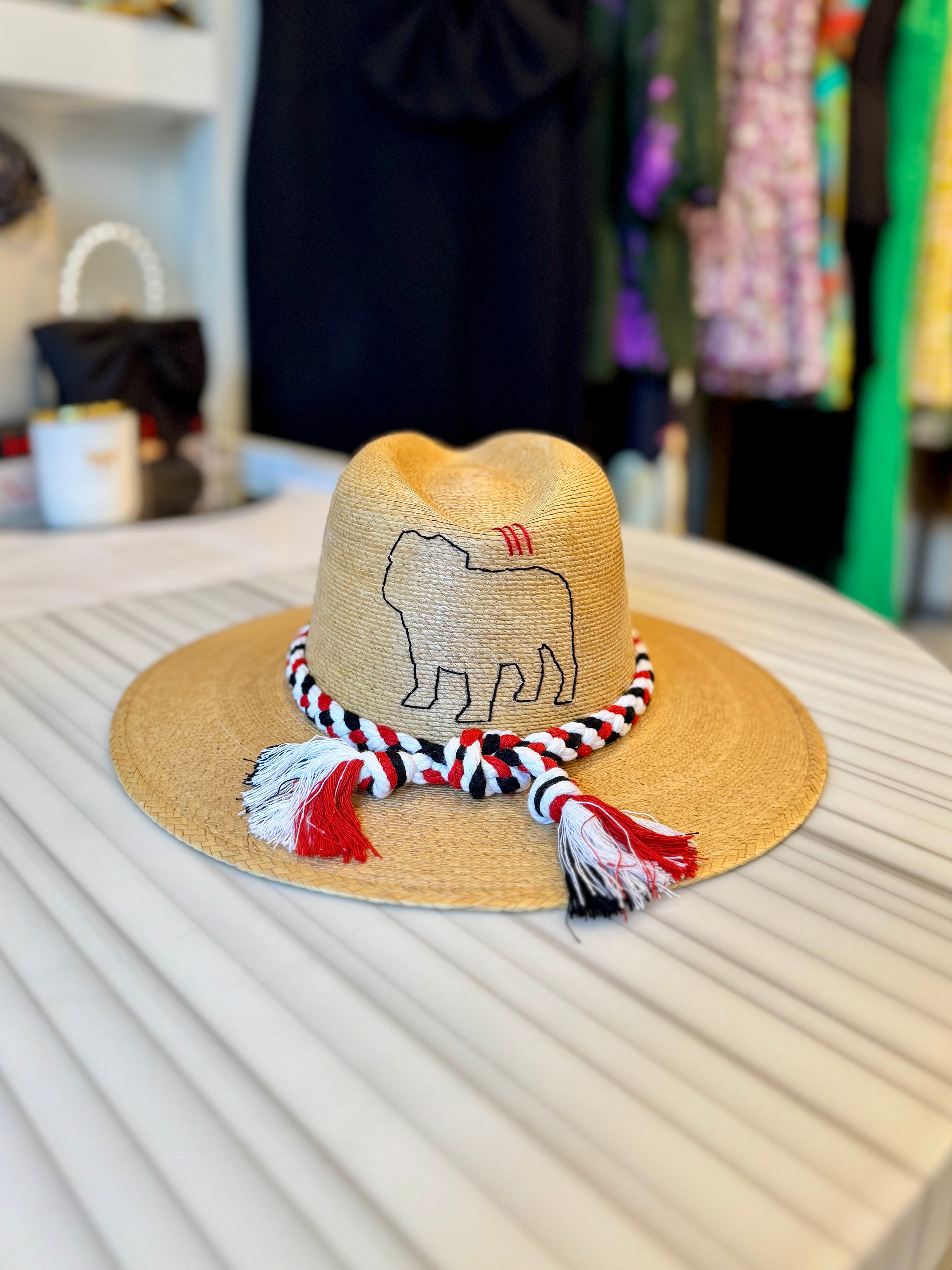 Tipsy Threads UGA Dawg Hat in Red/Black – Poppy's of Atlanta Tipsy Threads UGA Dawg Hat in Red/Black – Poppy's of Atlanta