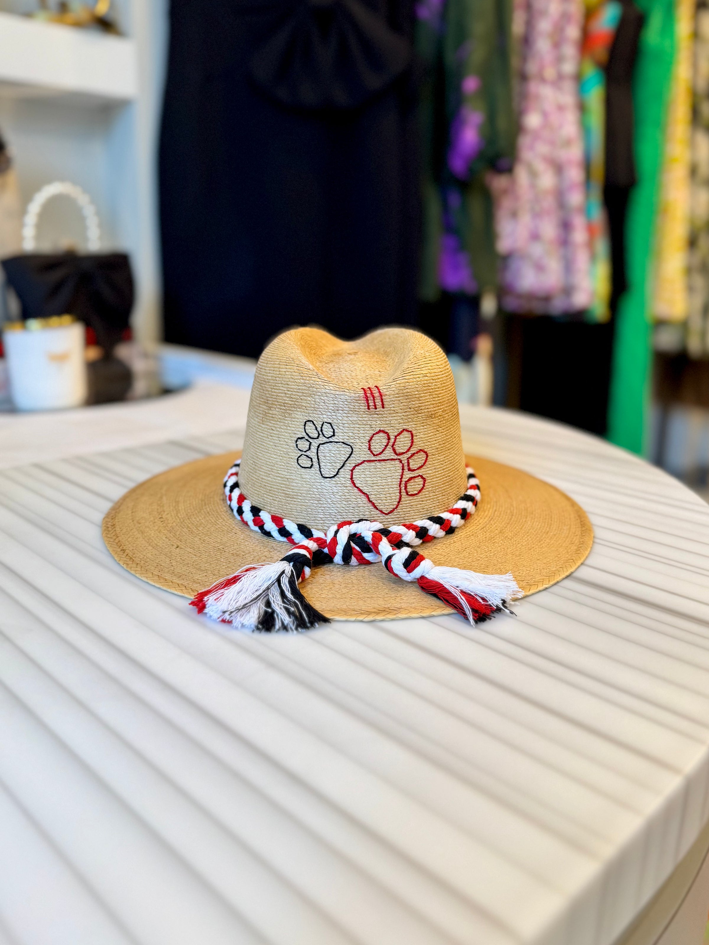 tipsy-threads-UGA-paw-hat-in-red-black-1