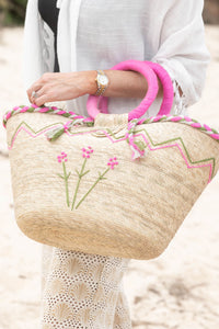 tipsy-threads-flower-palm-bag-hot-pink-1
