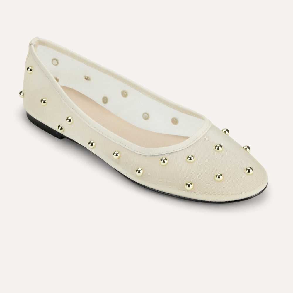 yosi-samra-sadie-stud-flat-in-cream-mesh-1