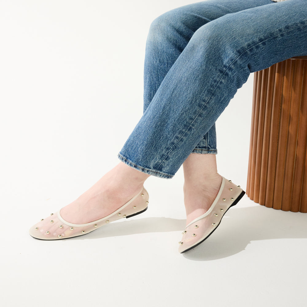yosi-samra-sadie-stud-flat-in-cream-mesh-1