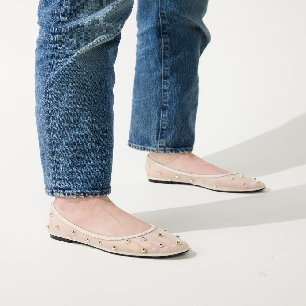yosi-samra-sadie-stud-flat-in-cream-mesh-1
