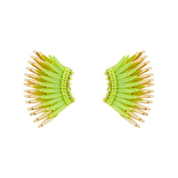 Mini Madeline Earrings in Lime