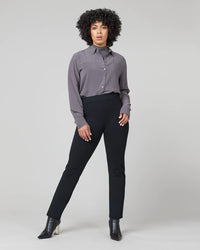 Perfect Slim Straight Pant in Classic Black