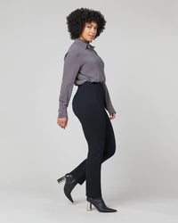 Perfect Slim Straight Pant in Classic Black