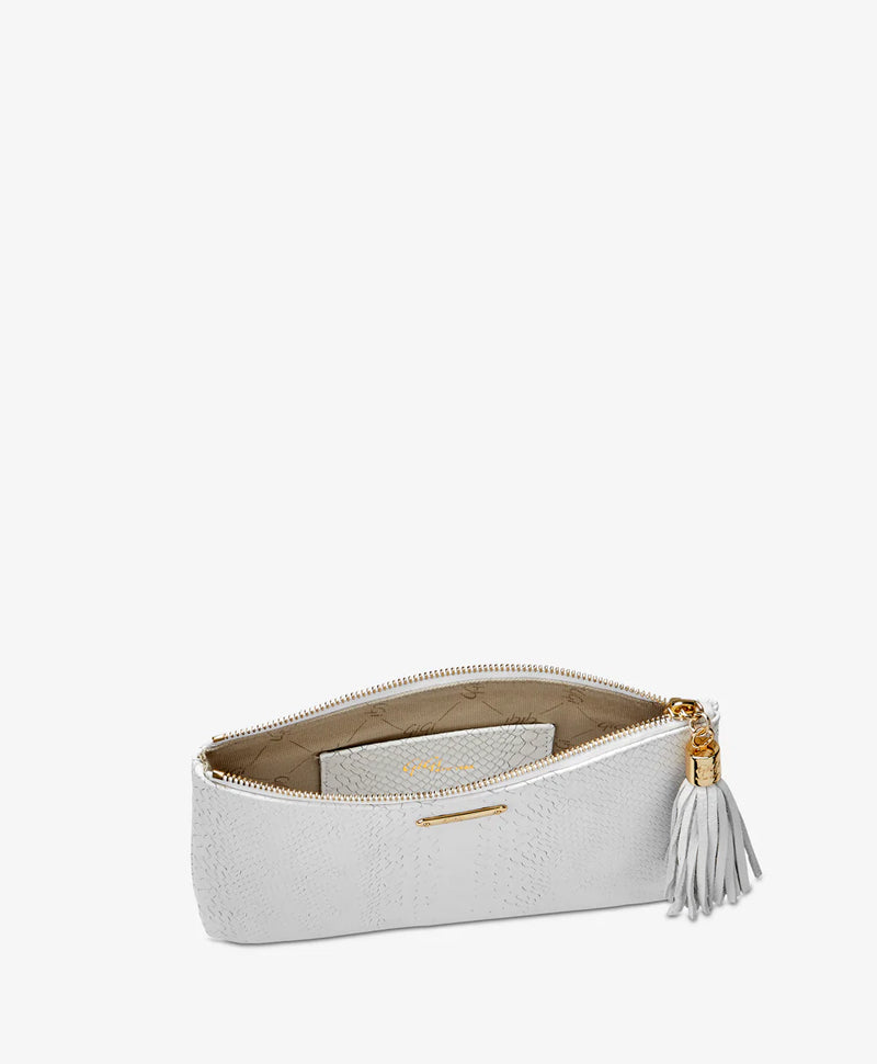 All In One Clutch in White