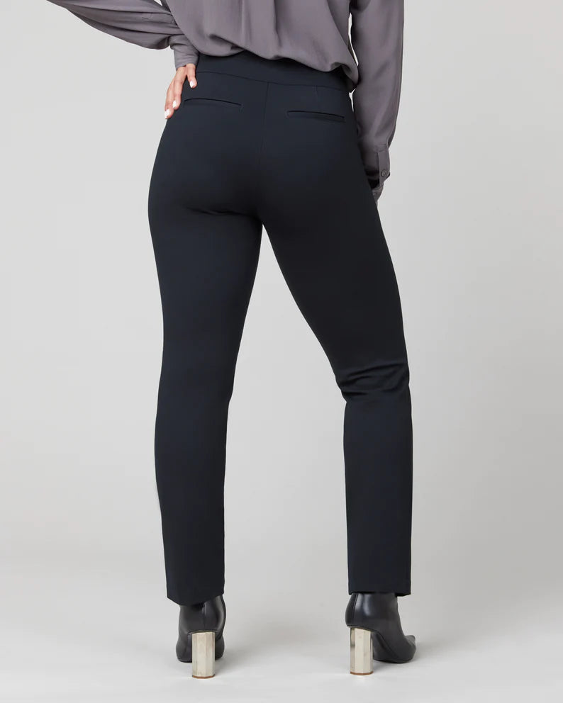 Perfect Slim Straight Pant in Classic Black
