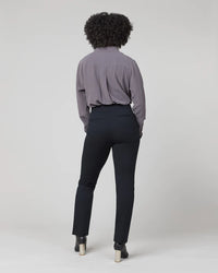 Perfect Slim Straight Pant in Classic Black