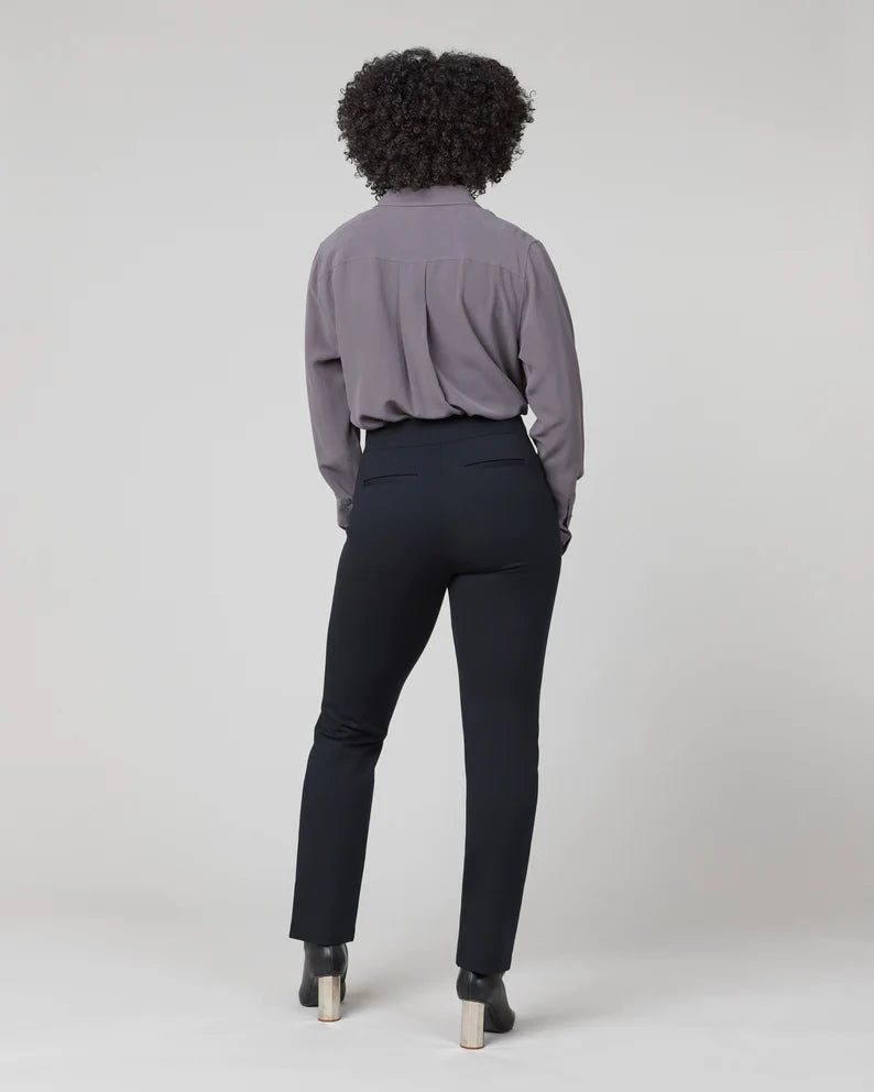 Perfect Slim Straight Pant in Classic Black
